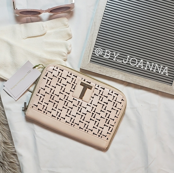 Ted Baker London Accessories - Ted Baker Leather Clutch/Ipad Mini Case